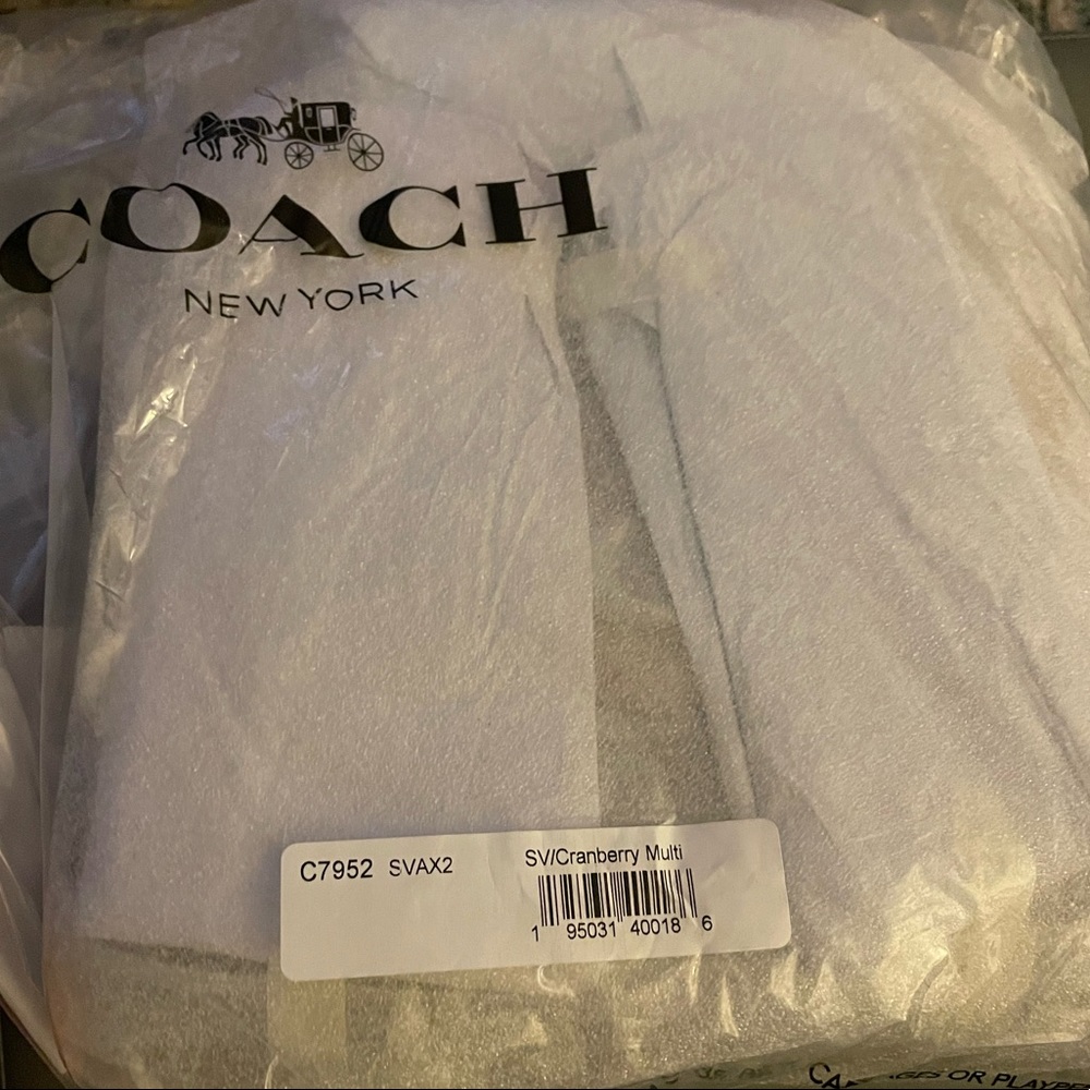 COACH Tammie Shoulder Bag In Colorblock - Picture 11 of 11